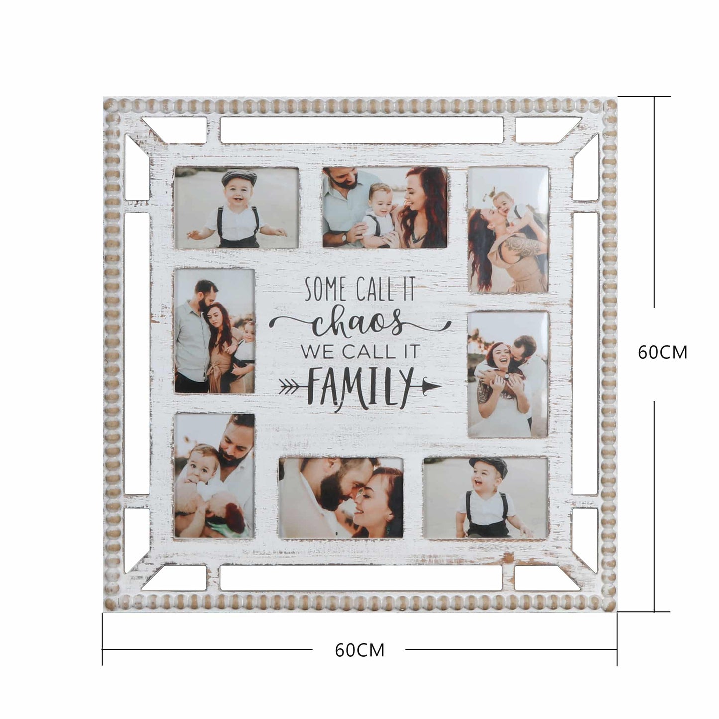 We Call It Family' Wall Hanging Photo Gallery Collage 60cm