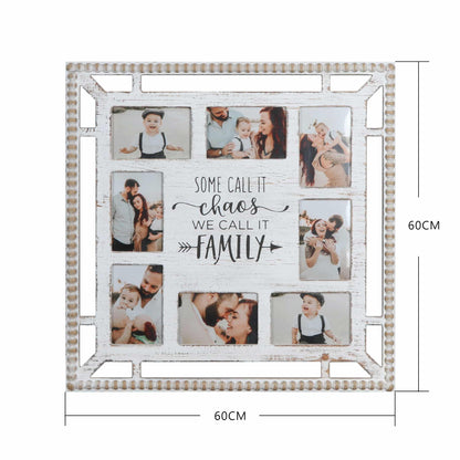 We Call It Family' Wall Hanging Photo Gallery Collage 60cm