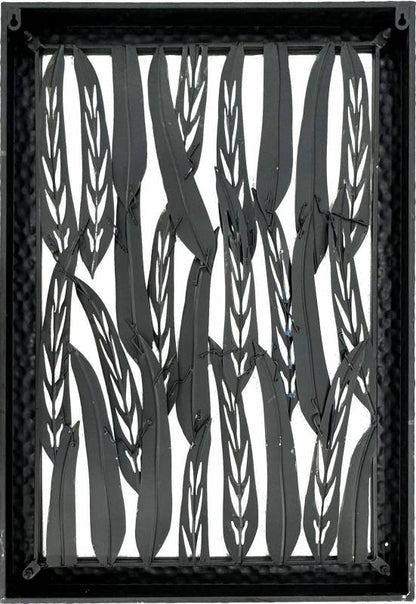 Xlarge Leaves Metal Wall Art 102x152cm