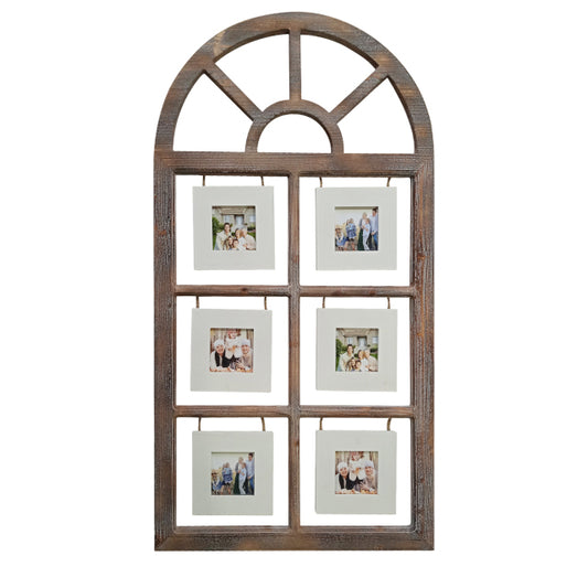 Arch 6 Collage Hanging Photo Frame 117cm