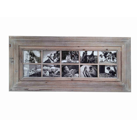 Antique 10 Collage Photo Frame 115cm