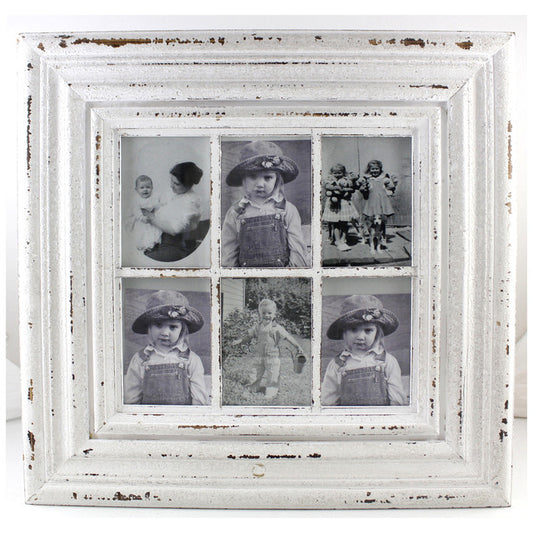 Rustic 6 Opening Photo Frame 64cm