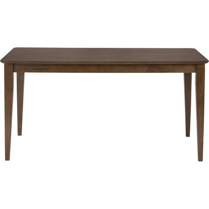 Allergo Dining Table 150cm Timber Dining Table - Cocoa - Furniture > Dining > Dining Tables