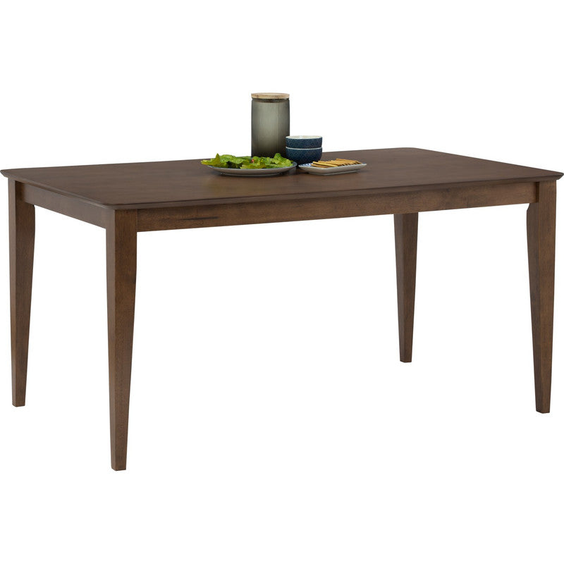 Allergo Dining Table 150cm Timber Dining Table - Cocoa - Furniture > Dining > Dining Tables