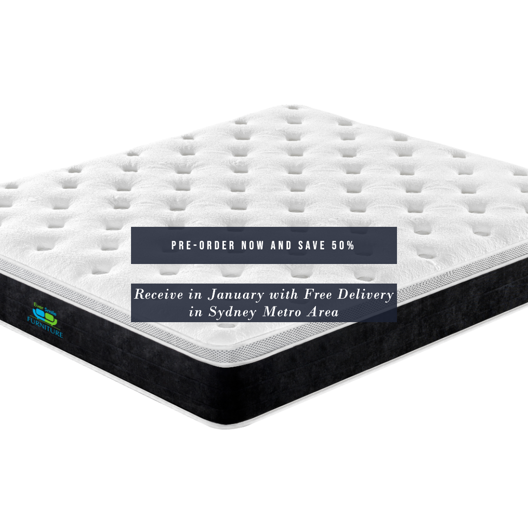 King Size 30cm Tencel Latex Soft Pocket Spring Mattress - Furniture > Mattresses > King Size Mattress