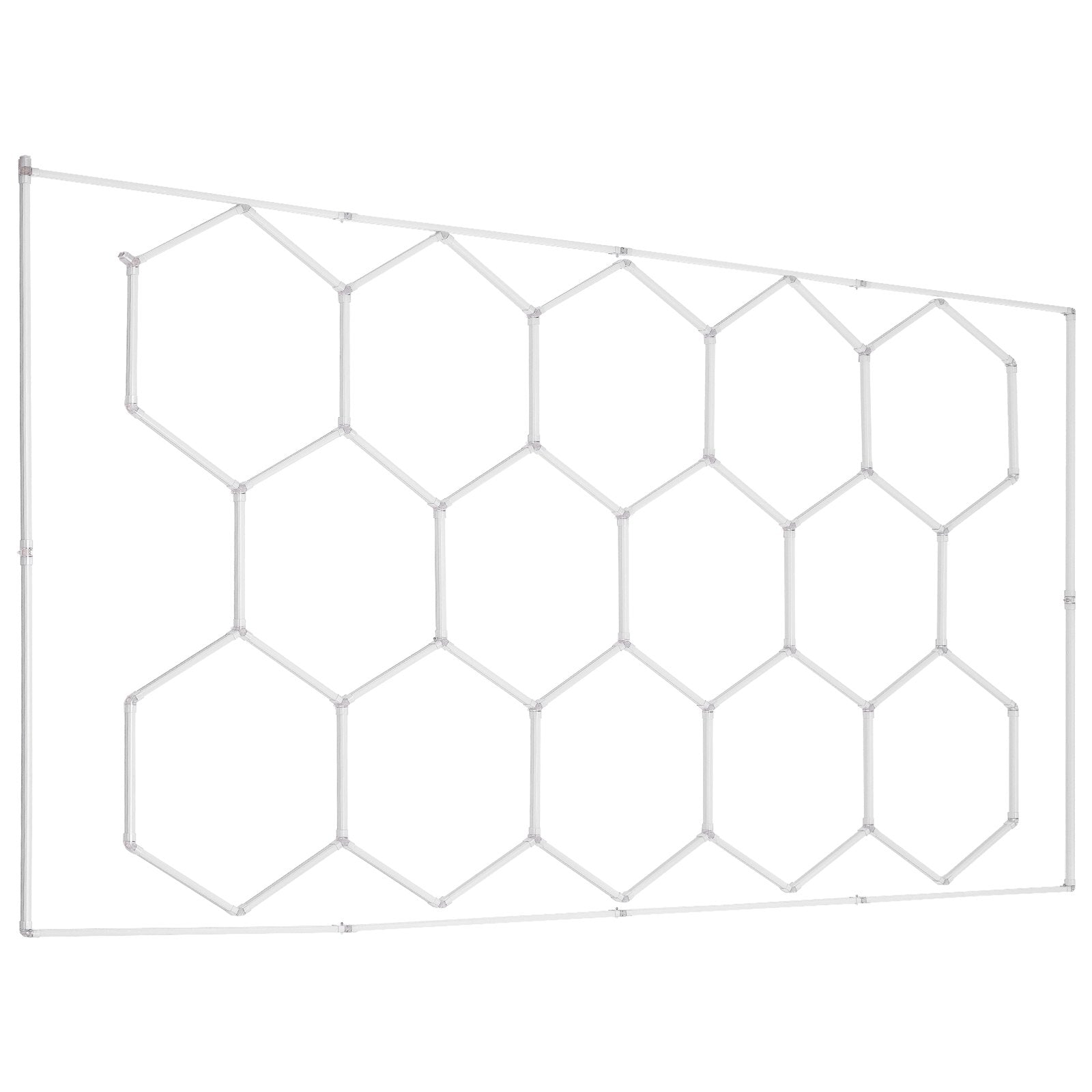 VEVOR Hexagon Garage Lights 86400LM 5 Grid Honeycomb LED Shop Ceiling Light Home & Garden > Lighting > Night Lights &