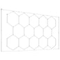 VEVOR Hexagon Garage Lights 86400LM 5 Grid Honeycomb LED Shop Ceiling Light Home & Garden > Lighting > Night Lights &