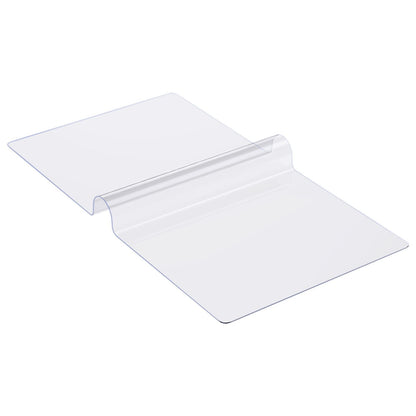 Plastic Table Cover, 42 x 60 Inch 2.0 mm Thick Clear Table Protector, Rectangle PVC Desk Mat, Waterproof & Easy Cleaning Desk Pad Tablecloth, for Office Dresser Dining Room Table Night Stand
