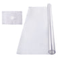 Plastic Table Cover, 48 x 48 Inch 1.5 mm Thick Clear Table Protector, Square PVC Desk Mat, Waterproof & Easy Cleaning Desk Pad Tablecloth, for Office Dresser Dining Room Table Night Stand