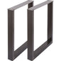 72 x 60 cm Dining Table Legs Office Table Legs Set of 2 Steel Table Legs Computer Desk Legs Steel Bench Legs Country Style Table Legs DIY Furniture Legs