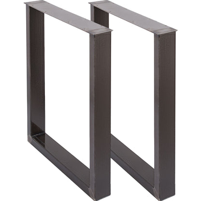 72 x 60 cm Dining Table Legs Office Table Legs Set of 2 Steel Table Legs Computer Desk Legs Steel Bench Legs Country Style Table Legs DIY Furniture Legs