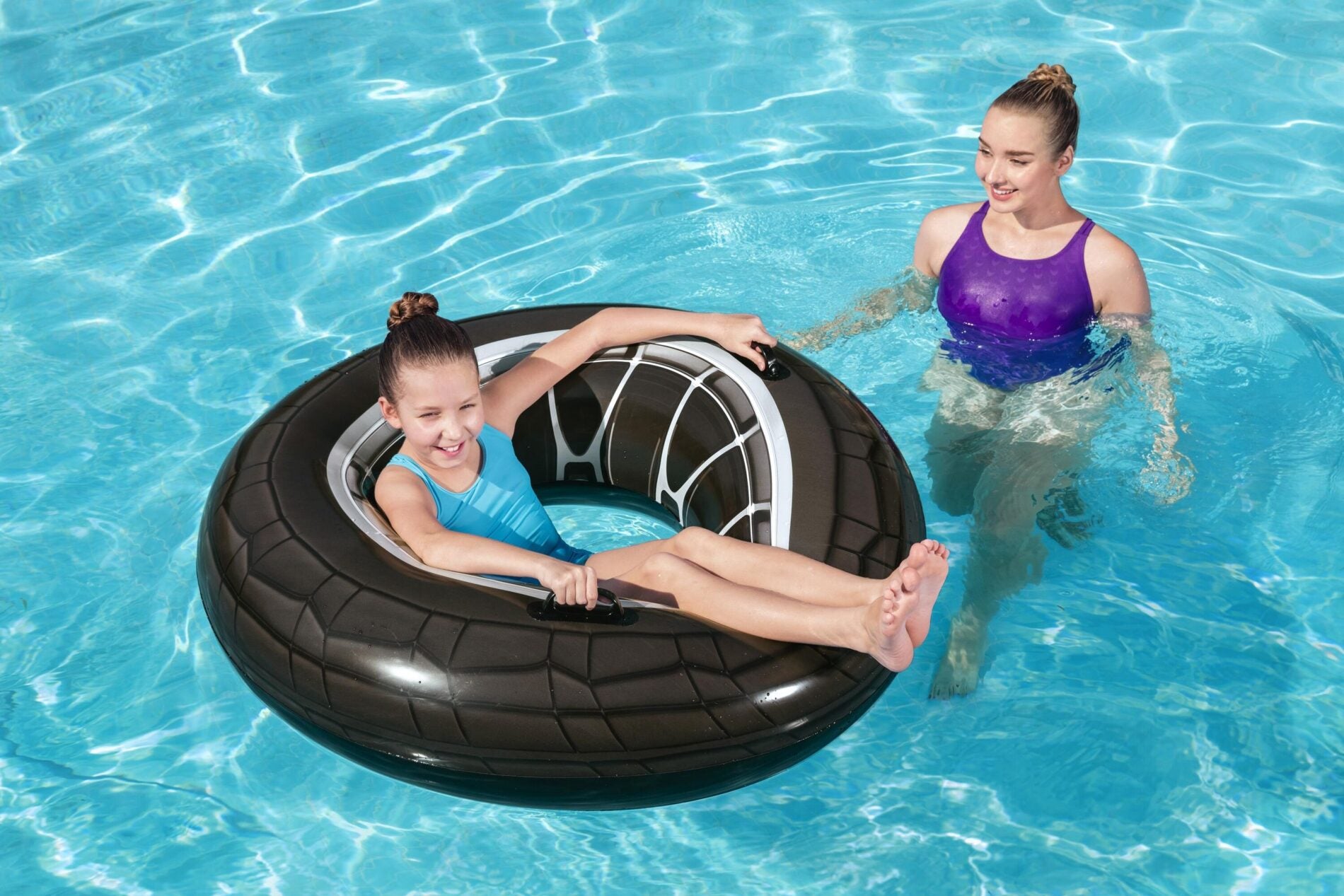 Bestway Inflatable 1.19m High Velocity Tire Tube Pool Float - Home & Garden > Pool & Accessories > Pool Toys &