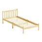 Artiss Bed Frame Single Size Wooden Oak SOFIE