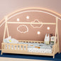 Artiss Bed Frame Wooden Kids House Frames Oak PUAH - Baby & Kids > Kid’s Furniture > Kid’s Beds & Bed Frames