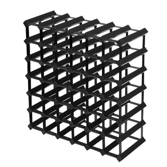 Artiss Wine Rack 42 Bottle Black Home & Garden > Storage