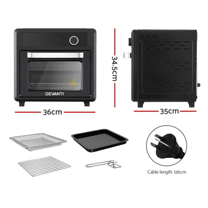 Air Fryer 20l Lcd Fryers Oven