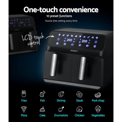 Air Fryer 8l Dual Zone Fryers