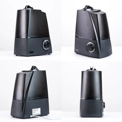 Air Humidifier Ultrasonic Cool Diffuser 6l Black
