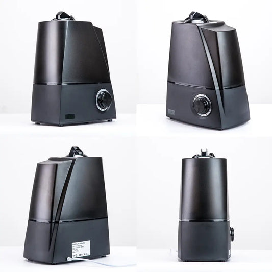 Air Humidifier Ultrasonic Cool Diffuser 6l Black