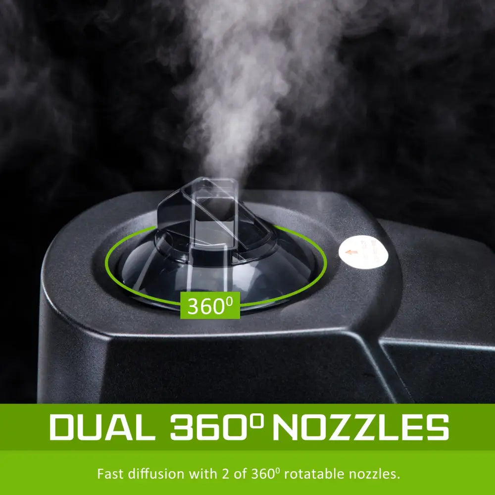 Air Humidifier Ultrasonic Cool Diffuser 6l Black