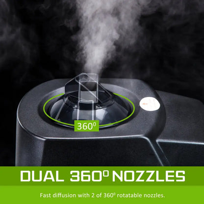 Air Humidifier Ultrasonic Cool Diffuser 6l Black