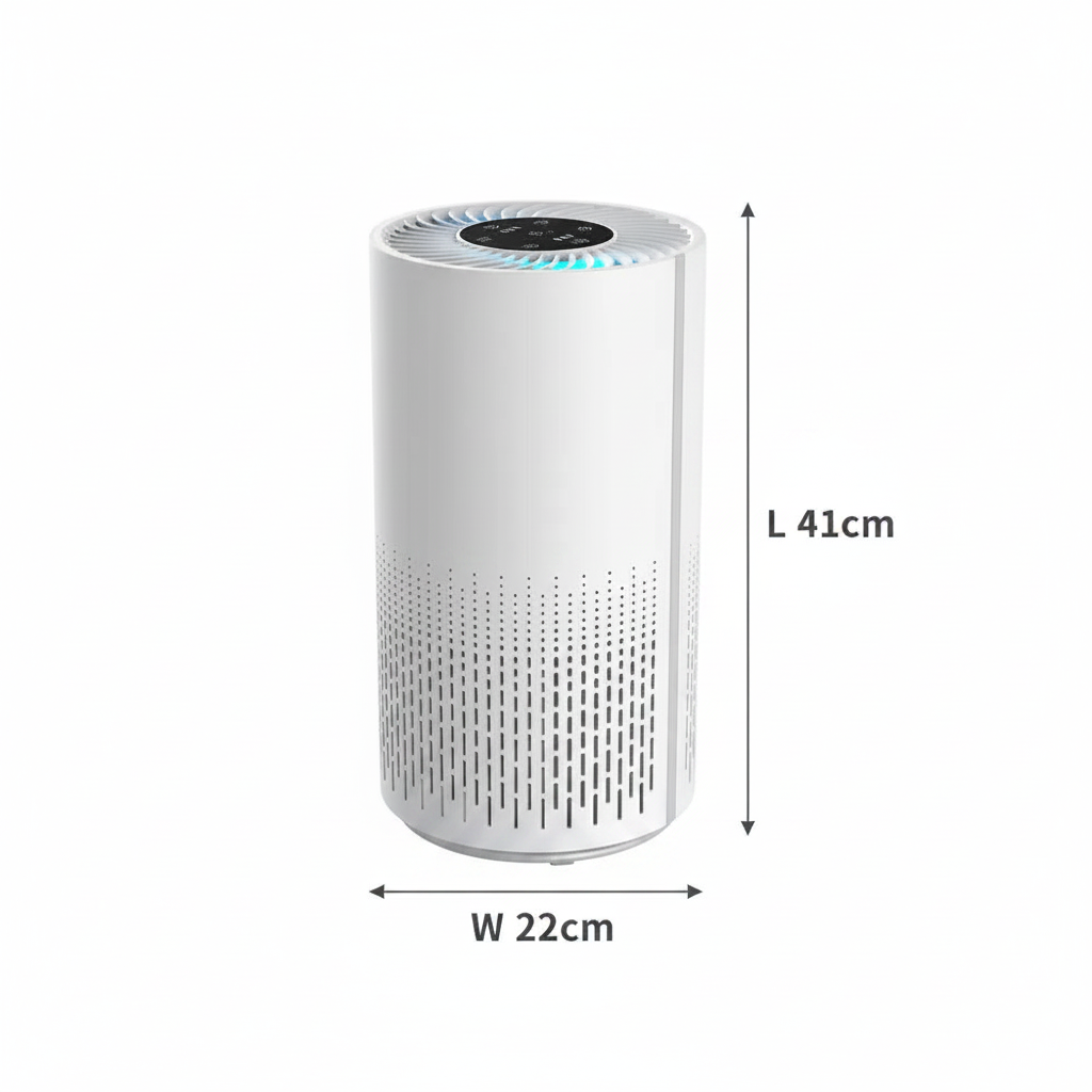 Air Purifier and Cleaner with HEPA Filter, Sleep Mode and Timer