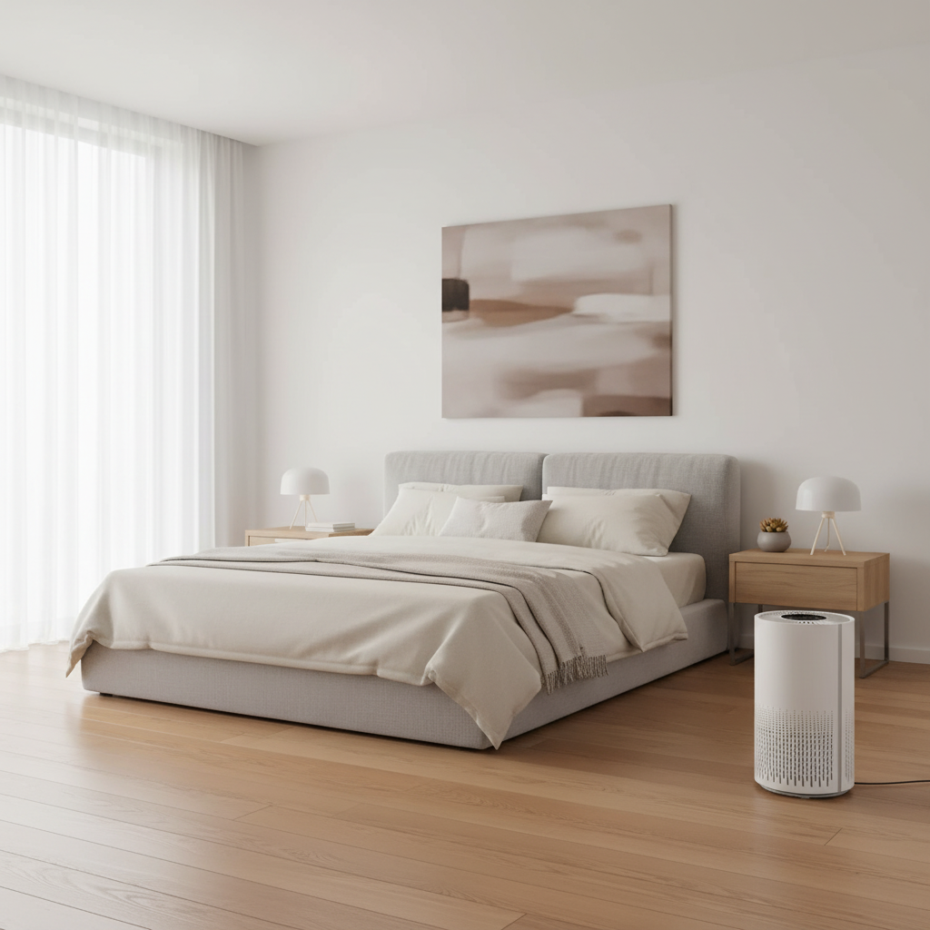 Air Purifier and Cleaner with HEPA Filter, Sleep Mode and Timer