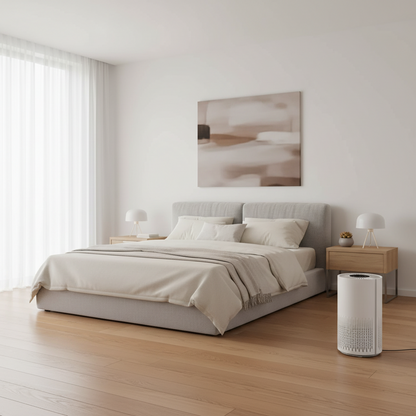 Air Purifier and Cleaner with HEPA Filter, Sleep Mode and Timer