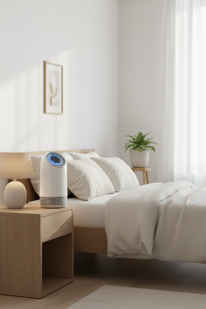 Air Purifier & Cleaner with HEPA Filter, Sleep Mode and Timer