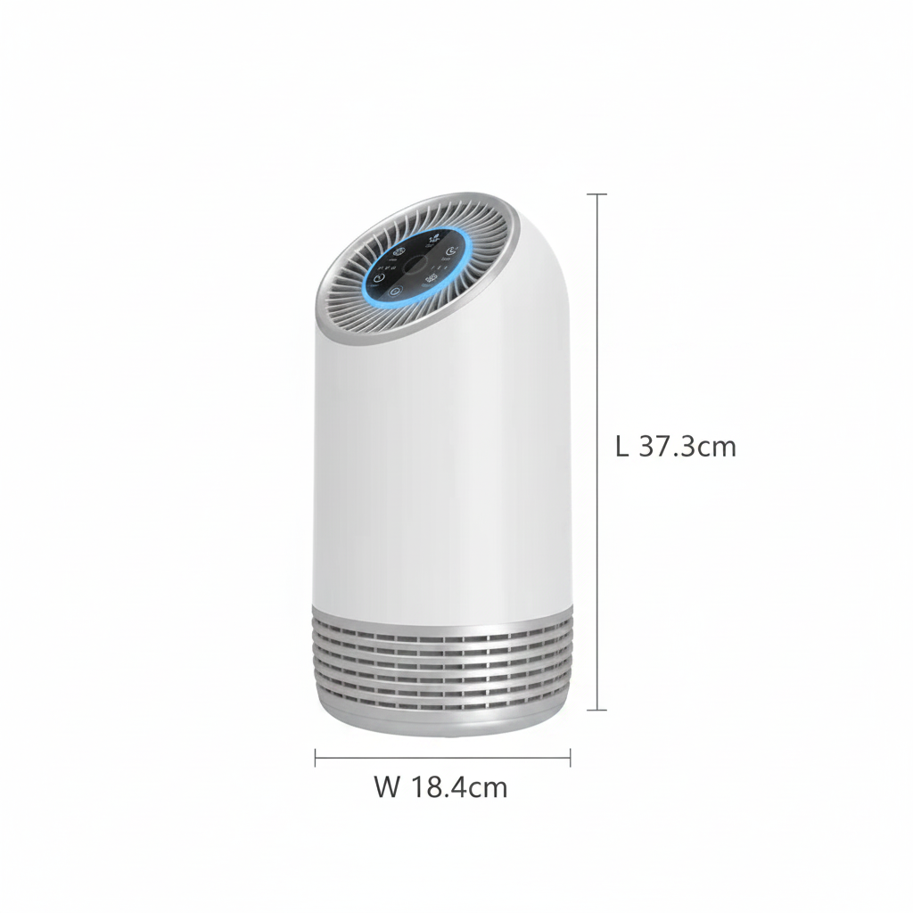 Air Purifier & Cleaner with HEPA Filter, Sleep Mode and Timer
