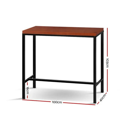 Alex Bar Table 100cm Rectangular