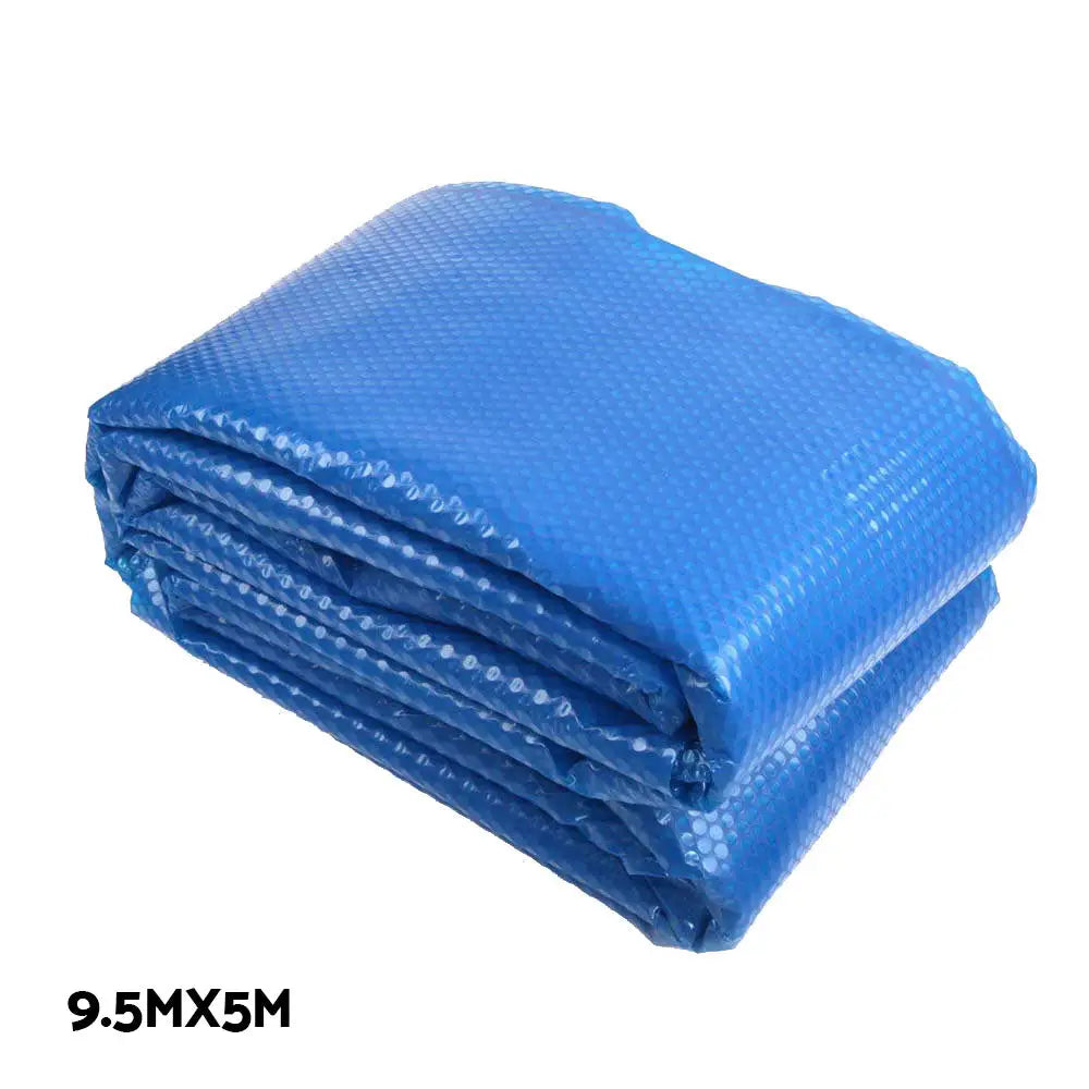 Aquabuddy Pool Cover 500 Micron 9.5x5msilver Swimming Solar Blanket 5.5m Roller