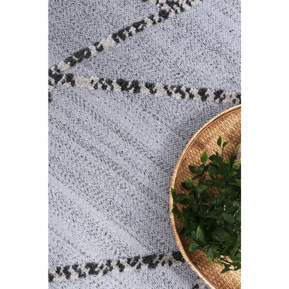 Ares Grey Anthrasite Rug 300x400