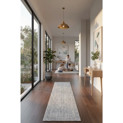 Aubre Contemporary Area Rug - Sand - 160x160