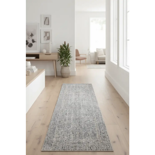 Aubre Contemporary Area Rug - Sand - 80x300
