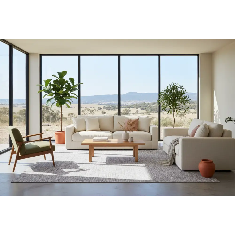 Azure Stone by Rug Culture-280x190cm - Rectangle