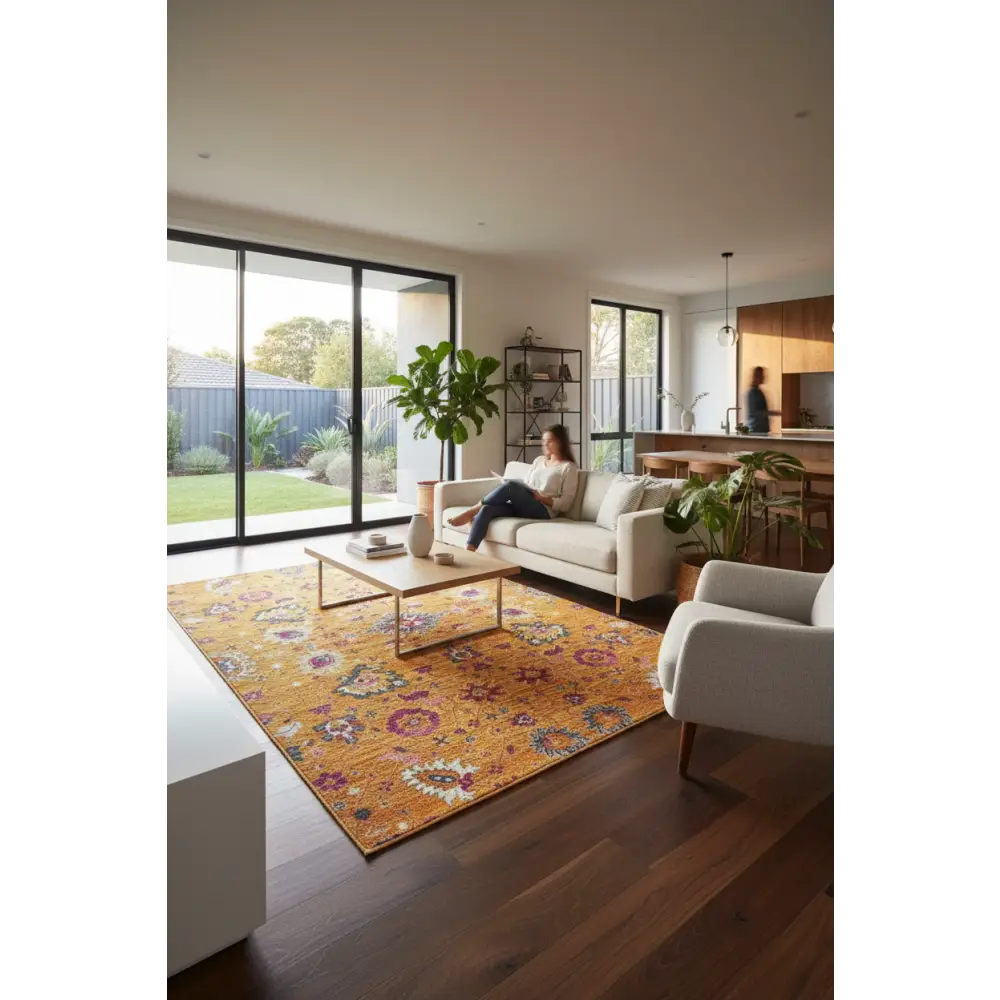 Babylon 210 Rust by Rug Culture-400x300cm - Rectangle