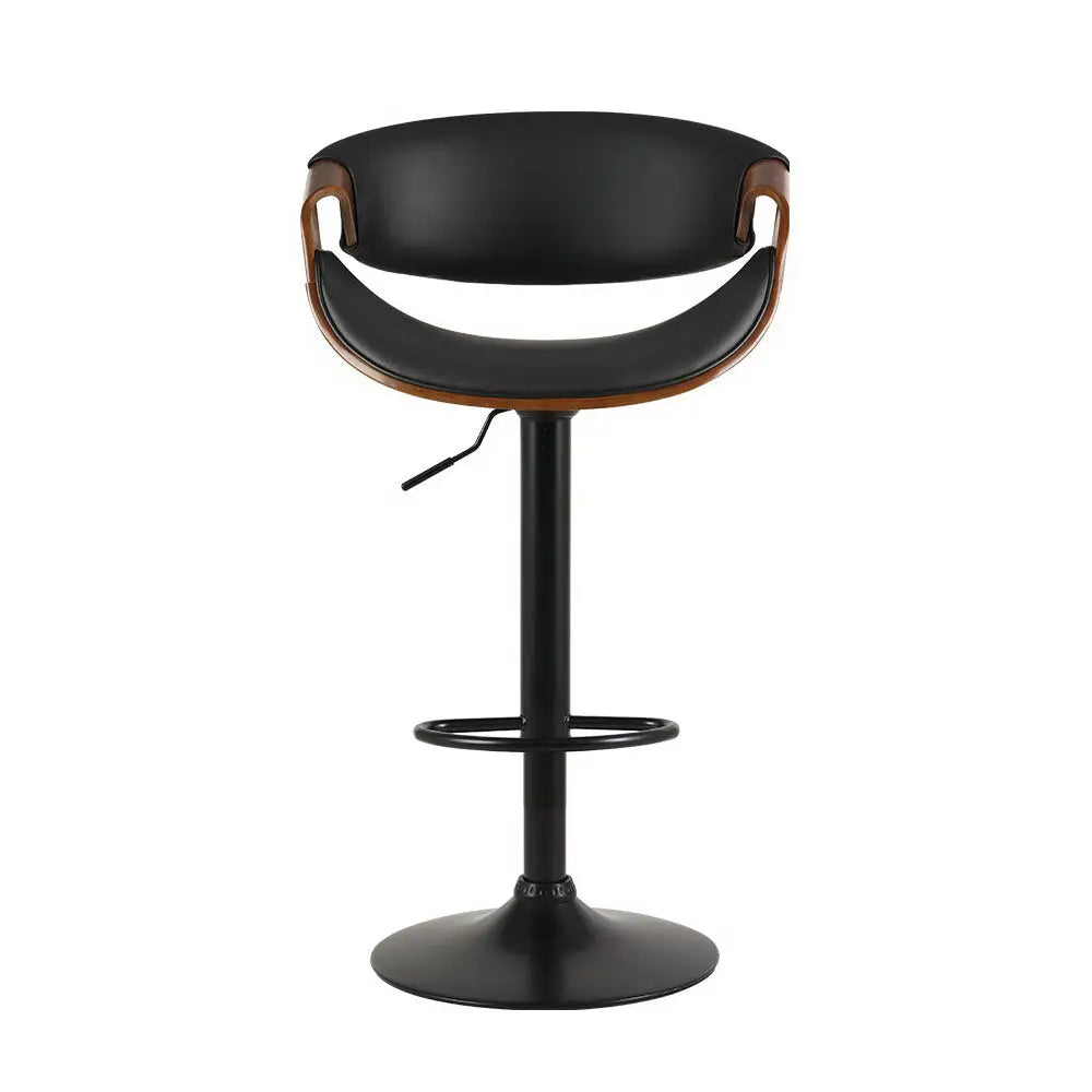 Bar Stools Gas Lift Leather W/armrest