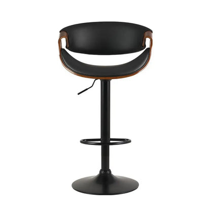 Bar Stools Gas Lift Leather W/armrest