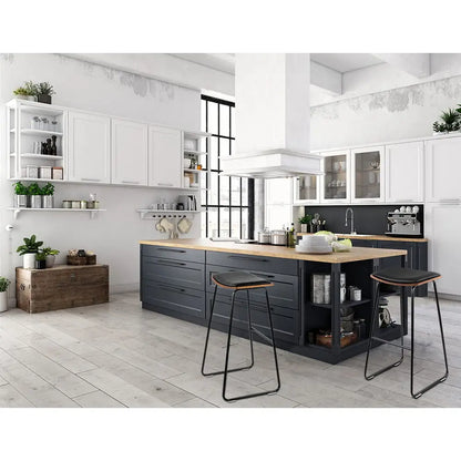 Bar Stools Kitchen Counter Metal Chairs X2