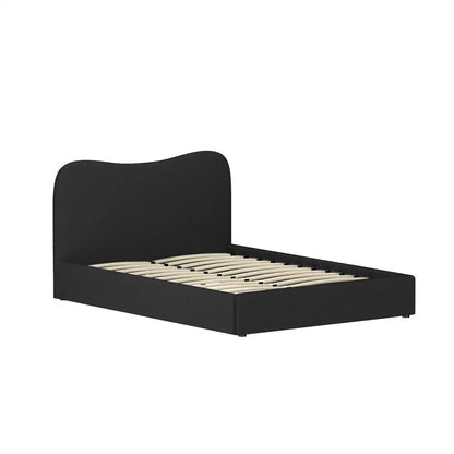 Bed Frame Double Size Boucle Dara
