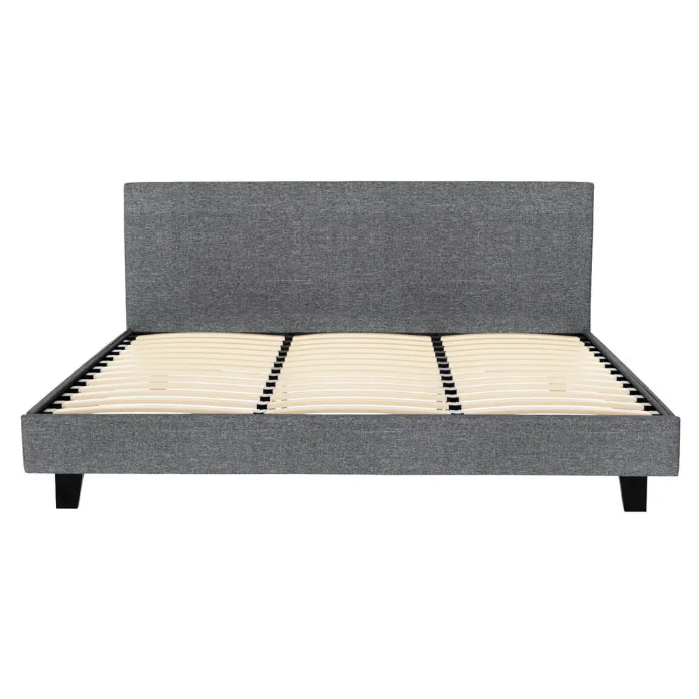 Bed Frame King Size Grey Neo