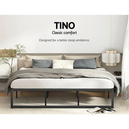 Bed Frame King Size Metal Tino