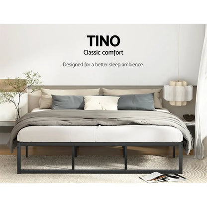Bed Frame King Size Metal Tino