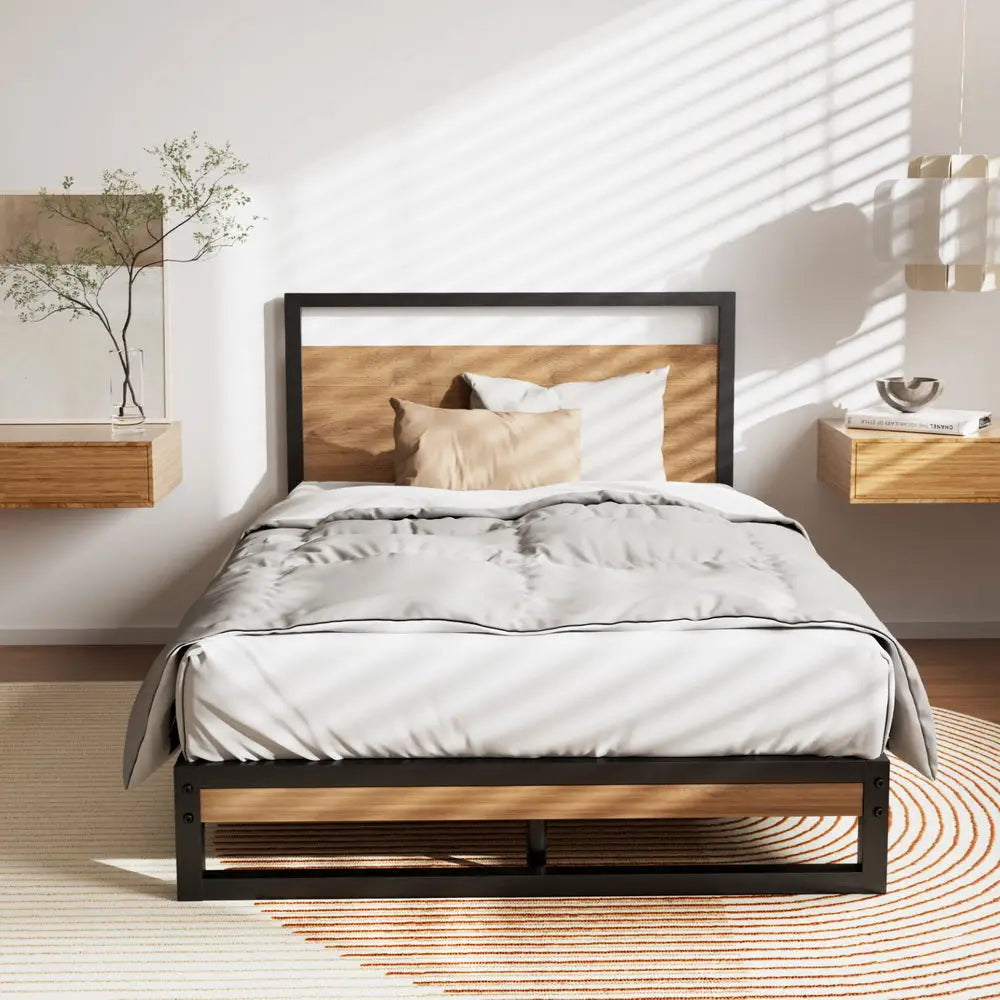 Bed Frame Metal Dane - King Single