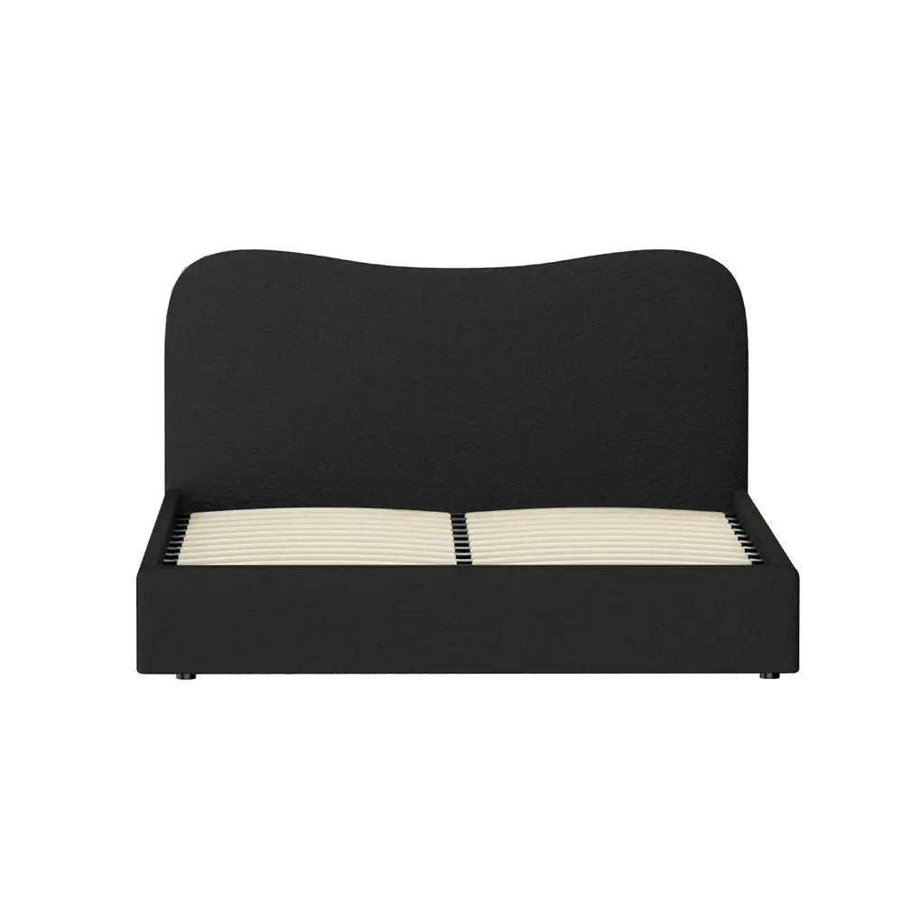 Bed Frame Queen Size Boucle Dara