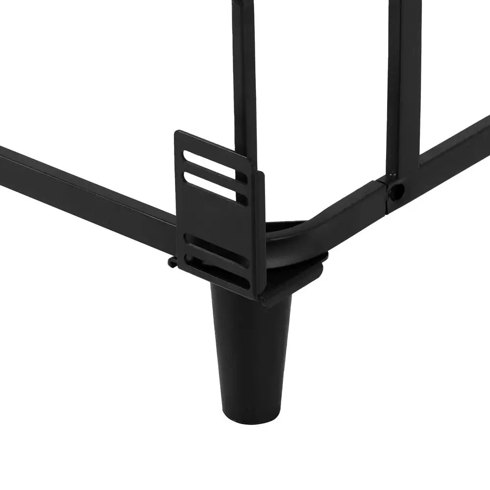 Bed Frame Queen Size Metal Grey Mason