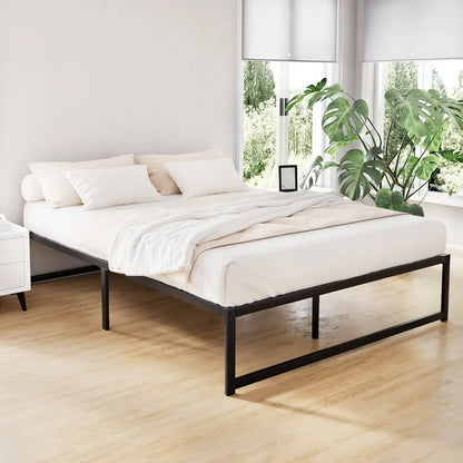 Bed Frame Queen Size Metal Tino