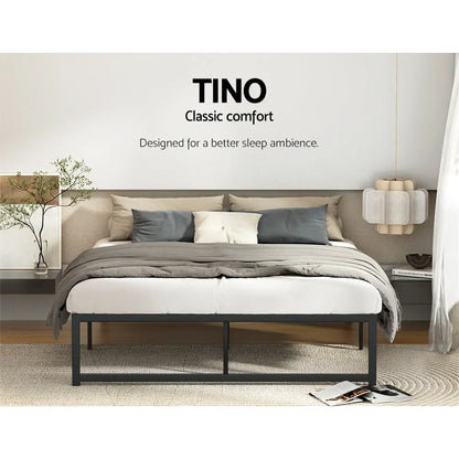 Bed Frame Queen Size Metal Tino