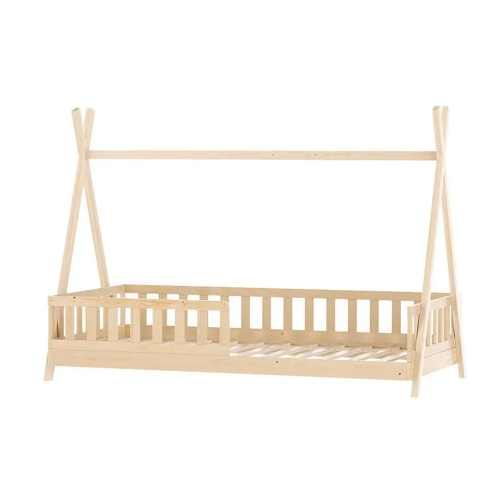 Bed Frame Wooden Kids House Frames Oak Puah